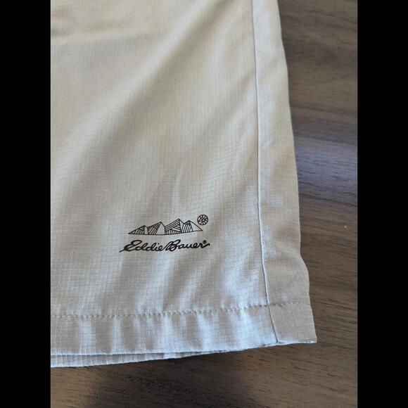 Eddie Bauer Boys L 14-16 Swim Trunks Pull On Stretch Waist UPF Gray Day Shorts - Picture 3 of 7